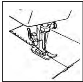 LERVIA KH 4001 - Stoß-an-Stoß-Vernähen von Stoffteilen - 1