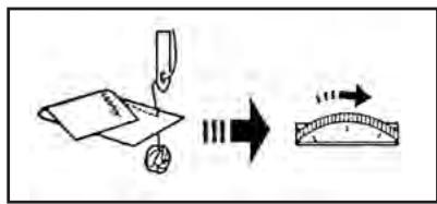LERVIA KH 4001 FREE-ARM SEWING MACHINE - Tensione del filo superiore troppo scarsa: - 1