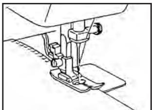 LERVIA KH 4001 FREE-ARM SEWING MACHINE - Einfassen von Stoffkanten - 1