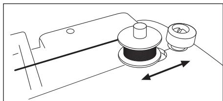 LERVIA KH 4001 FREE-ARM SEWING MACHINE - Avvolgimento della spoletta - 1