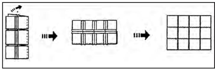 LERVIA KH 4001 FREE-ARM SEWING MACHINE - Punto trapezoidale doppio - 1