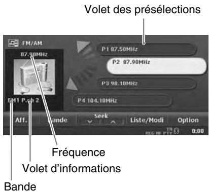 CLARION MAX973HD - Sélection du mode tuner - 1