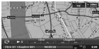 CLARION MAX973HD - Écran du mode DVD video - 2