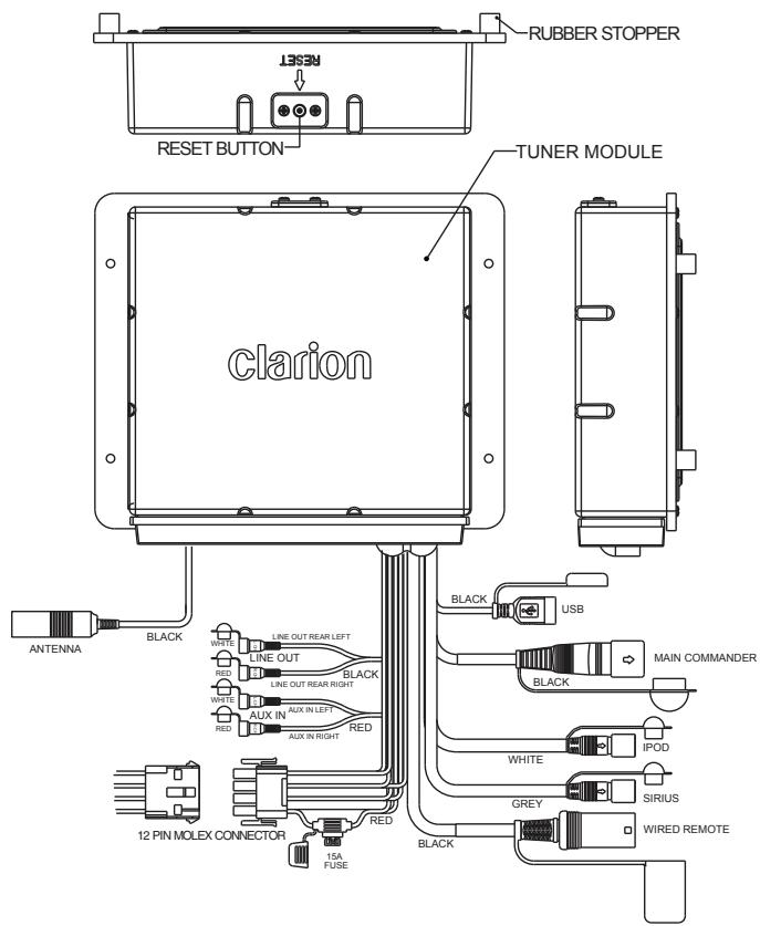 CLARION CMS1 - MAIN UNIT INSTALLATION - 10