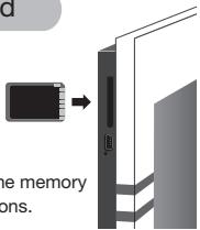 PARROT DF7220 - Using a memory card - 1
