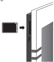 PARROT DF7220 - Verwendung einer Speicherkarte - 1