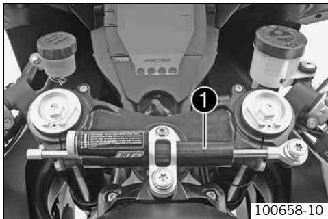 KTM 1190 RC8 R - Référence de l'amortisseur de direction - 1