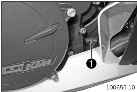 KTM 1190 RC8 R - Numéro de moteur - 1