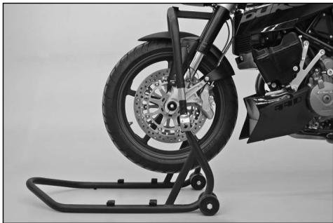 KTM 990 SUPER DUKE - Modifier la hauteur d'assise (super duke r) - 1