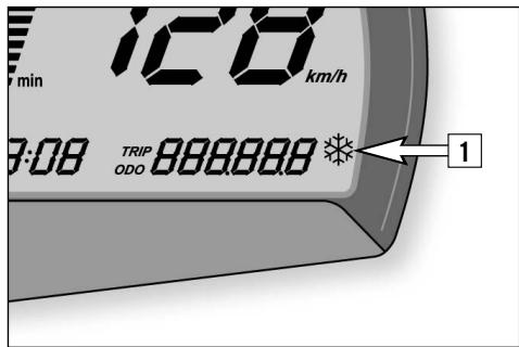 KTM 990 SUPER DUKE - Changement de l'affichage de la temperature de l'air °c - °f et °f - °c - 1