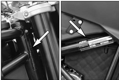 KTM 990 SUPER DUKE - Conseils d'utilisation et d'avertissement - 1