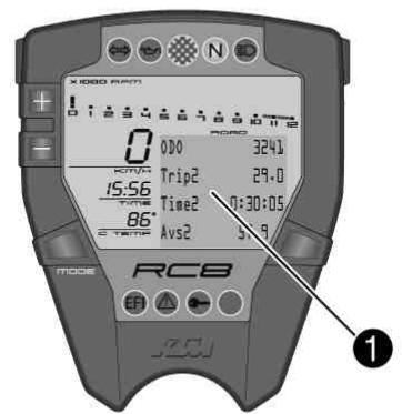 KTM 1190 RC8 R FR - Écran d'information - 1