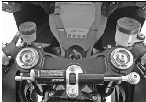 KTM 1190 RC8 R JP - Régler l'amortissement de détente de la fourche - 2
