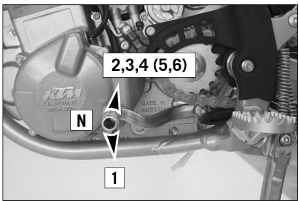 KTM 400 EXC RACING - Bouton de démarrage à chaud (450/525 SX) - 1