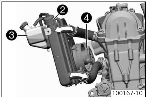 KTM 690 DUKE JP - Système de refroidissement - 2