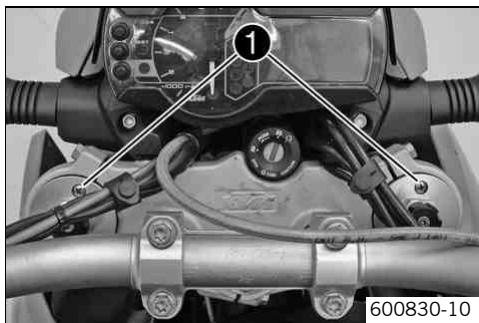 KTM 690 DUKE JP - Purger les bras de fourche - 1
