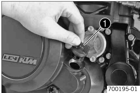 KTM 690 DUKE JP - Appoint d'huile moteur - 2