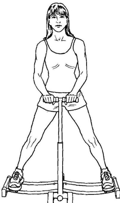 CARE FITNESS LEG TRAINER II - PRESSION DES CUISSES INTERIEURES - 1