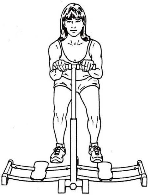 CARE FITNESS LEG TRAINER II - PULSION INTERIEUR CUISSES - 4