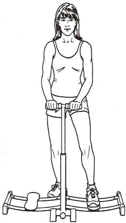 CARE FITNESS LEG TRAINER II - POSITION DE DEPART - 1