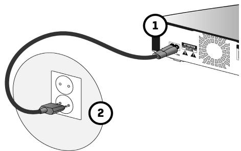 SAGEMCOM BPRSI88-250 HD,  PACK BPRSI88-250 HD TNTSAT - Raccorder l'unité termite au secteur - 1
