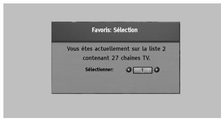 SAGEMCOM BPRSI88-250 HD,  PACK BPRSI88-250 HD TNTSAT - Changer de liste favorites - 1