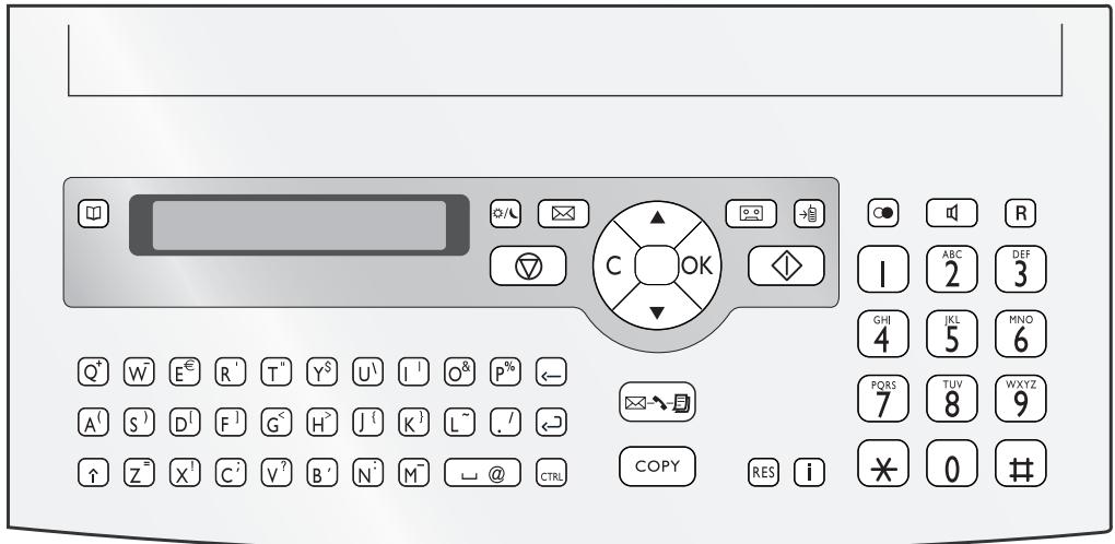 SAGEMCOM PHONEFAX 48TDS DUO - Panneau - 1