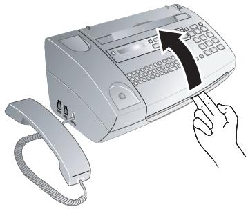 SAGEMCOM PHONEFAX 48TDS DUO - Changer le film encreur - 1