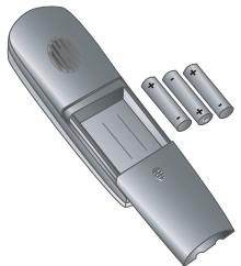 SAGEMCOM PHONEFAX 48TDS DUO - Introduire les batteries dans le combiné - 2