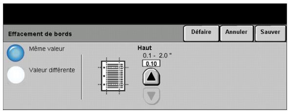 XEROX COPYCENTRE C32 COLOR DIGITAL COPIER - Effacement de bords - 1
