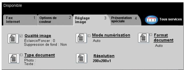 XEROX COPYCENTRE C32 COLOR DIGITAL COPIER - Réglage IMAGE... - 1
