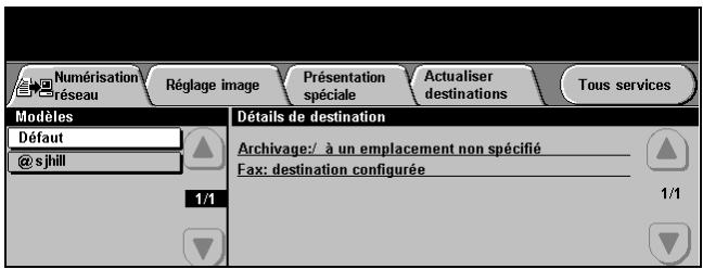 XEROX COPYCENTRE C45 DIGITAL COPIER - Détails de destination - 1