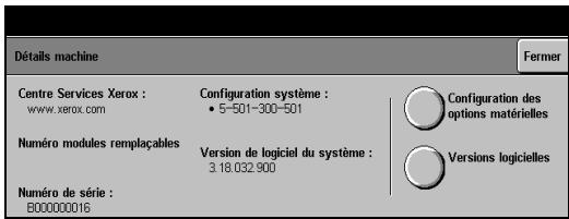XEROX COPYCENTRE C45 DIGITAL COPIER - Emplacement du numéro de série - 3