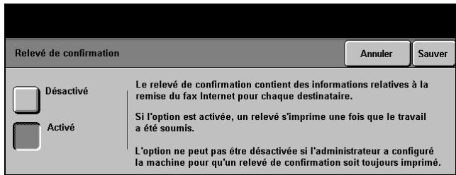 XEROX COPYCENTRE C45 DIGITAL COPIER - Relevé de confirmation - 2