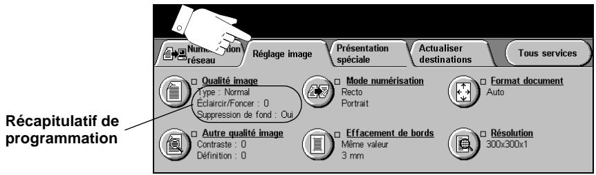 XEROX COPYCENTRE C45 DIGITAL COPIER - Réglage image - 1