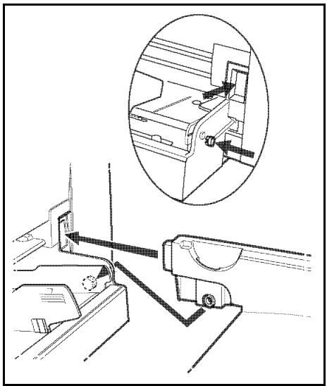 XEROX FAXCENTRE F116 - INSTALLING THE PAPER TRAY - 1