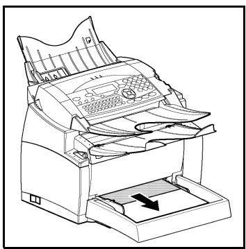 XEROX FAXCENTRE F116 - Paper jam at the feeders and trays - 2