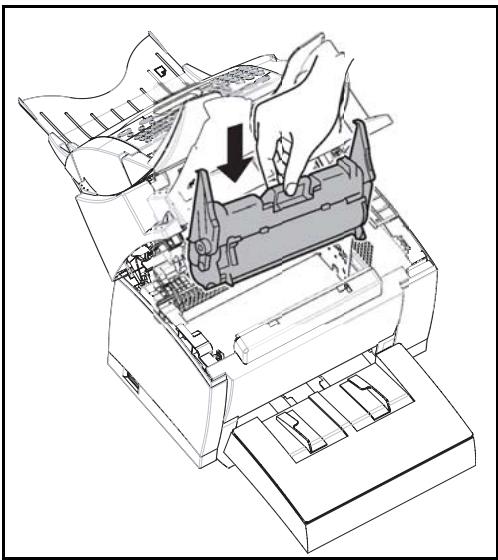 XEROX FAXCENTRE F116 - Replacing the drum cartridge - 4