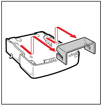 XEROX FAXCENTRE F116 - INSTALLING THE SECOND PAPER CASSETTE UNIT (OPTION) - 1