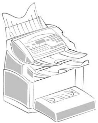 XEROX FAXCENTRE F116 - SETTING UP YOUR MACHINE - 1