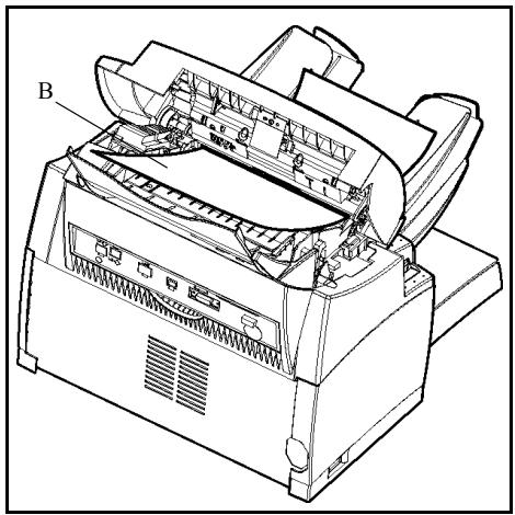 XEROX FAXCENTRE F116 - Document feeder document jam - 2
