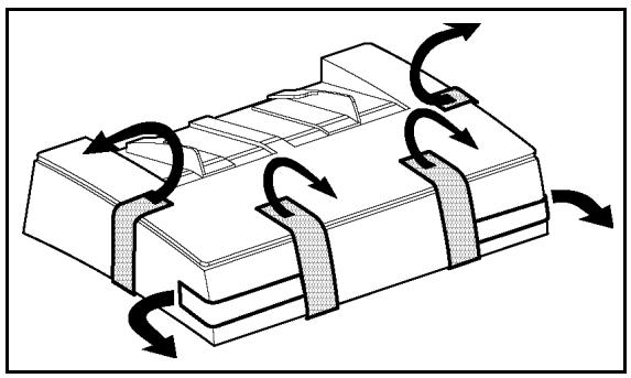 XEROX FAXCENTRE F116 - UNPACKING THE MACHINE PARTS - 5