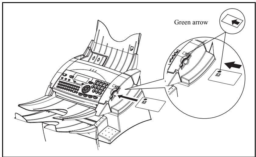 XEROX FAXCENTRE F116 - Replacing the drum cartridge - 10