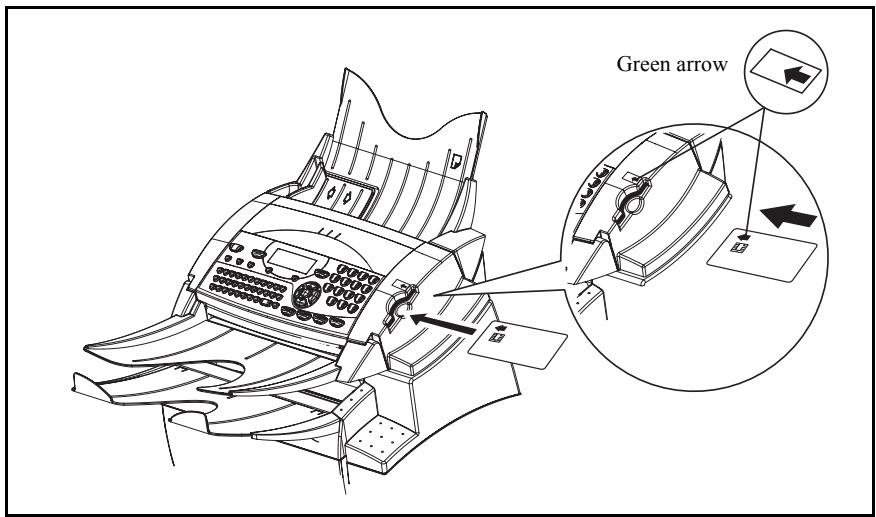 XEROX FAXCENTRE F116 - Replacing the toner cartridge - 10