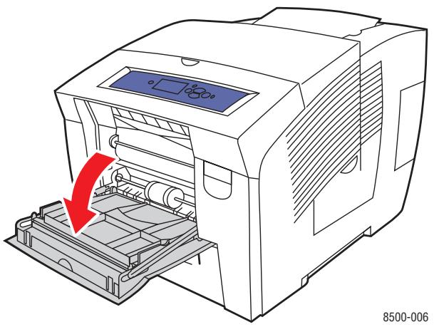 XEROX PHASER 8550 - Impression de papier de format personnalisé à partir du bac 1 - 1
