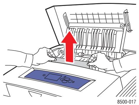 XEROX PHASER 8550 - Bourrage au niveau du capot avant - 5