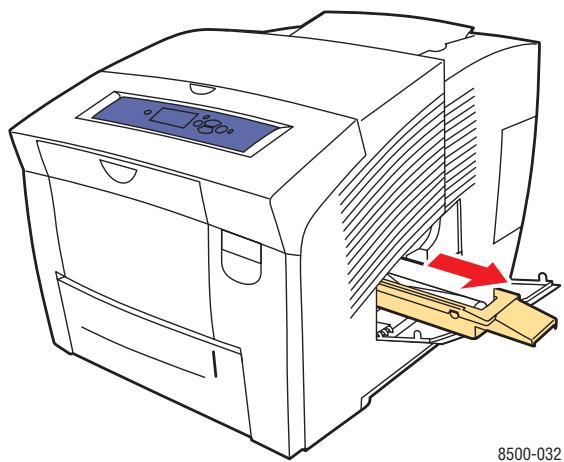 XEROX PHASER 8550 - Retrait du bac à déchets et du kit de maintenance - 2