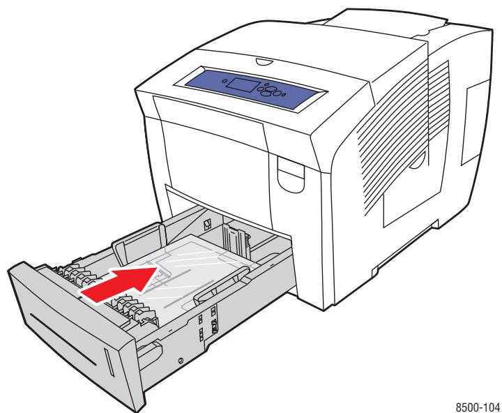 XEROX PHASER 8550 - Impression de transparents à partir du bac 2, 3 ou 4 - 4