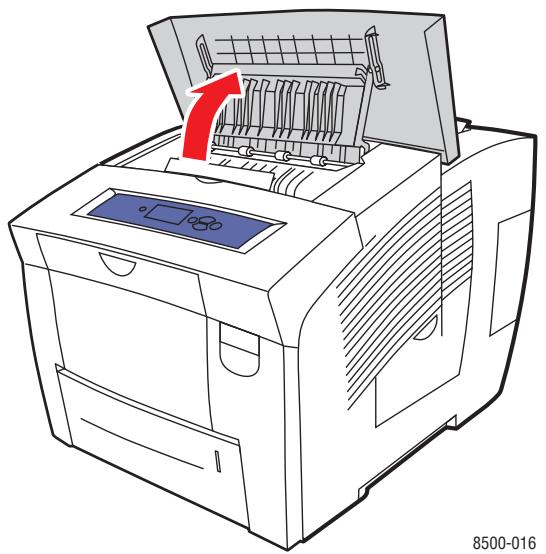 XEROX PHASER 8550 - Bourrage au niveau de la sortie - 1
