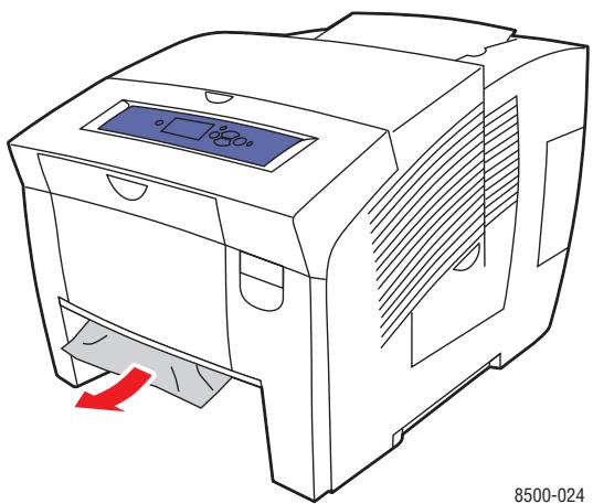 XEROX PHASER 8550 - Bourrage au niveau du capot avant - 10